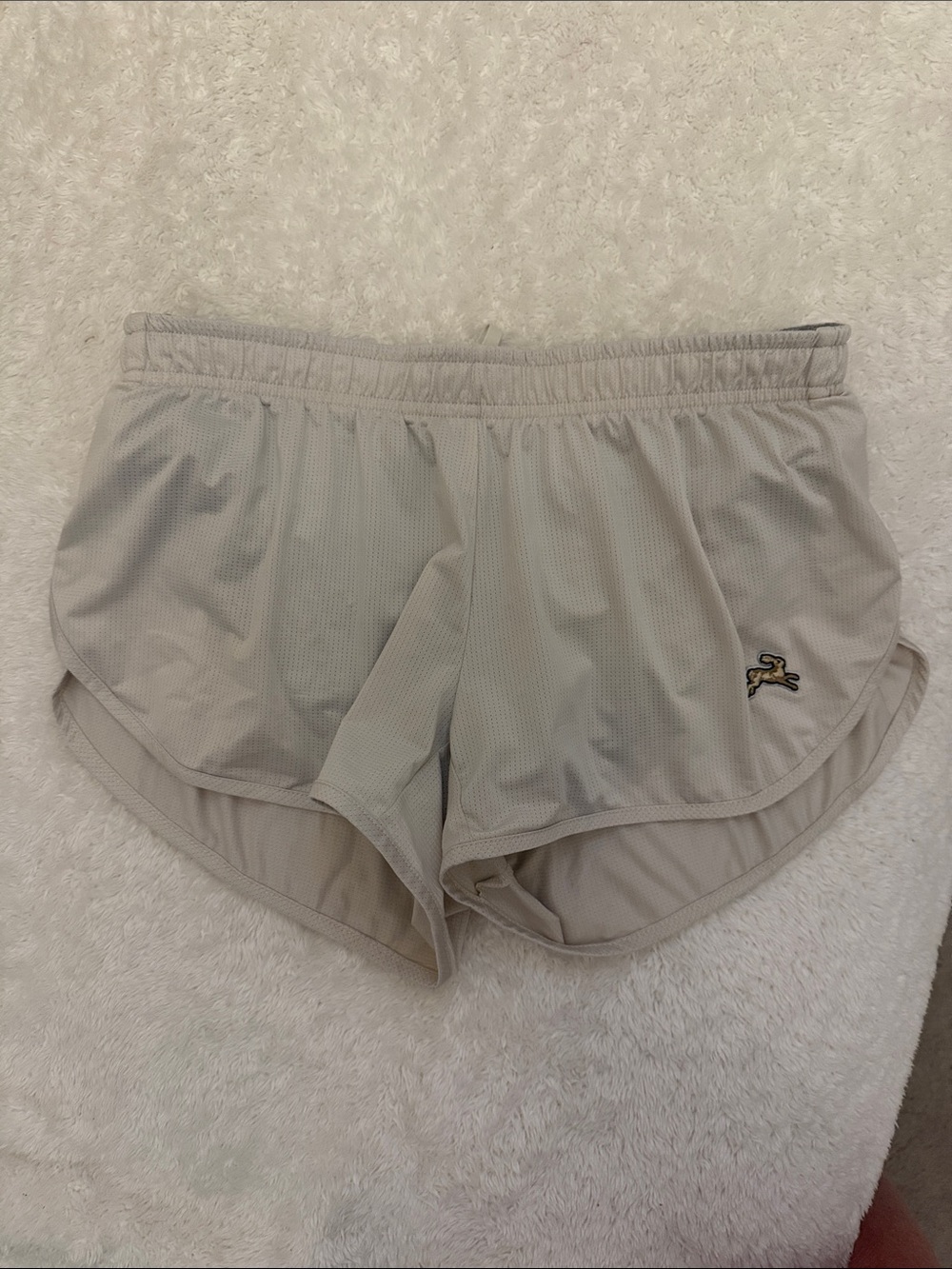EUC tracksmith twilight split shorts size small ivory